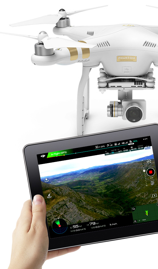 Grabación y filmación aérea con drones